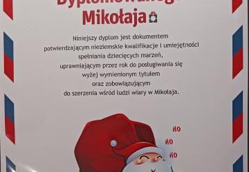 AKCJA „ZOSTAŃ DYPLOMOWANYM MIKOŁAJEM”