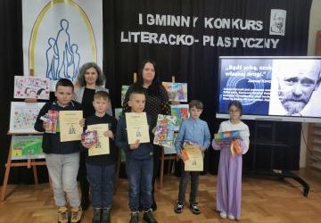 OGŁOSZENIE WYNIKÓW I GMINNEGO KONKURSU LITERACKO - PLASTYCZNEGO