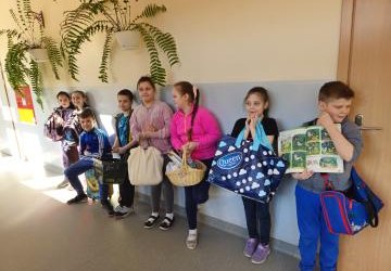 DZIEŃ BEZ PLECAKA W NASZEJ SZKOLE PODSTAWOWEJ!