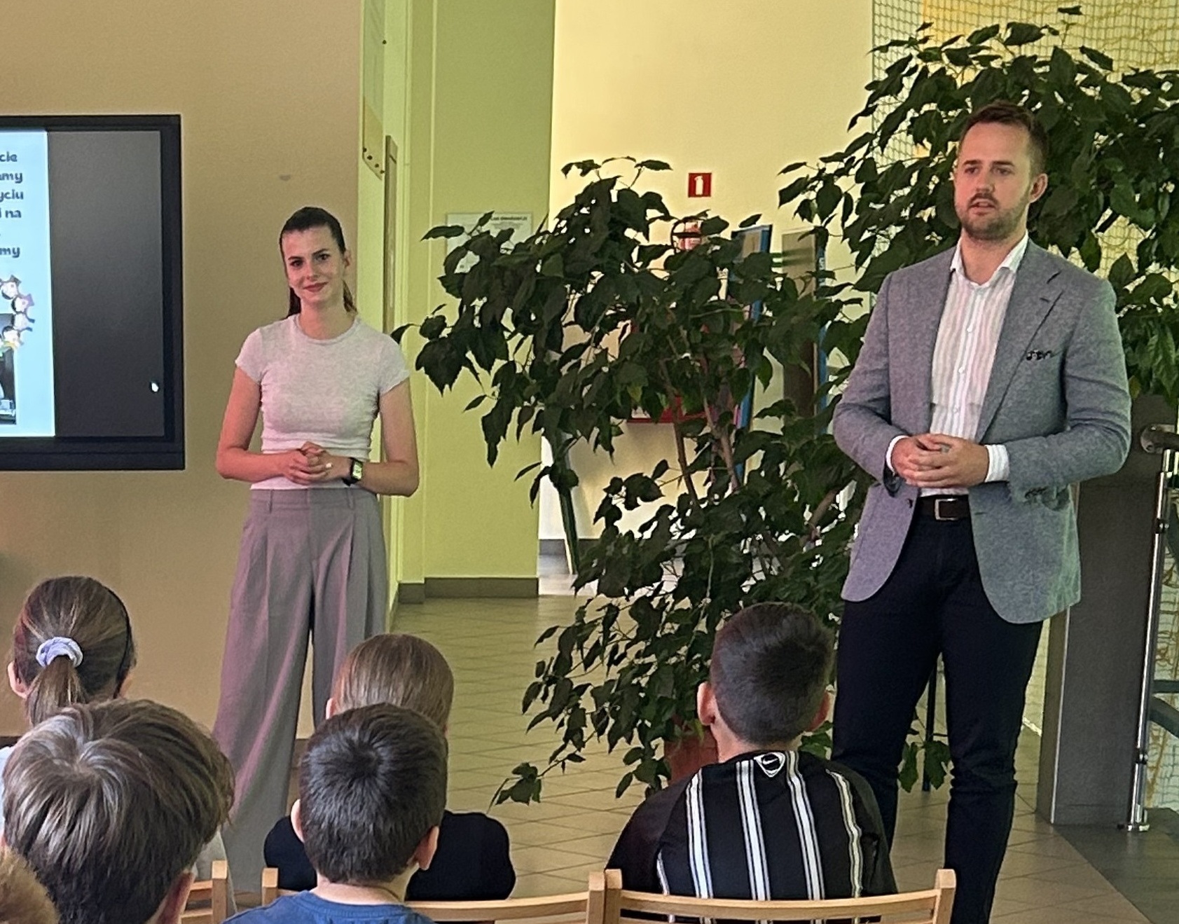 SPOTKANIE Z RADNĄ MŁODZIEŻOWEJ RADY GMINY I WÓJTEM GMINY