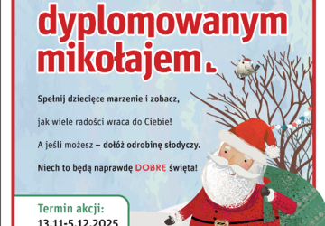 Akcja - Świąteczna Paczka Dobra i Zostań Dyplomowanym Mikołajem