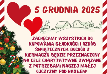 CHARYTATYWNY KIERMASZ BOŻONARODZENIOWY