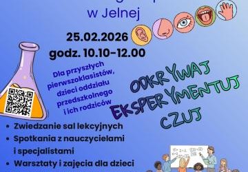 Dzień Otwarty – Odkrywaj, Eksperymentuj, Czuj! 🎉